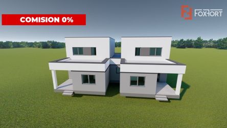 Duplex cu 5 camere de vanzare si teren de 335 mp - zona Sacalaz