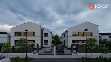 Duplex cu 5 camere si 380 mp teren cu panouri fotovoltaice - Mosnita N