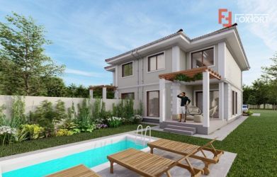 Duplex cu piscina, P+1E+Pod, zona centrala, Sag
