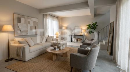 Duplex de vanzare 450mp teren liber 4 camere 2 bai 2 parcari Selimbar