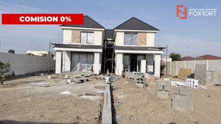 Duplex de vanzare, 5 camere despartit prin camera tehnica - Mosnita No