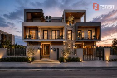Duplex nou, 2 apartamente la rosu cu 10 camere total, zona Aradul Nou