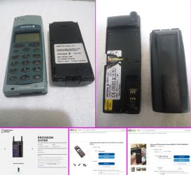 Ericsson A1018S telefon mobil retro vintage de colectie