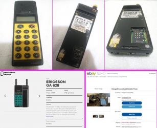 Ericsson GA628 telefon mobil retro vintage de colectie