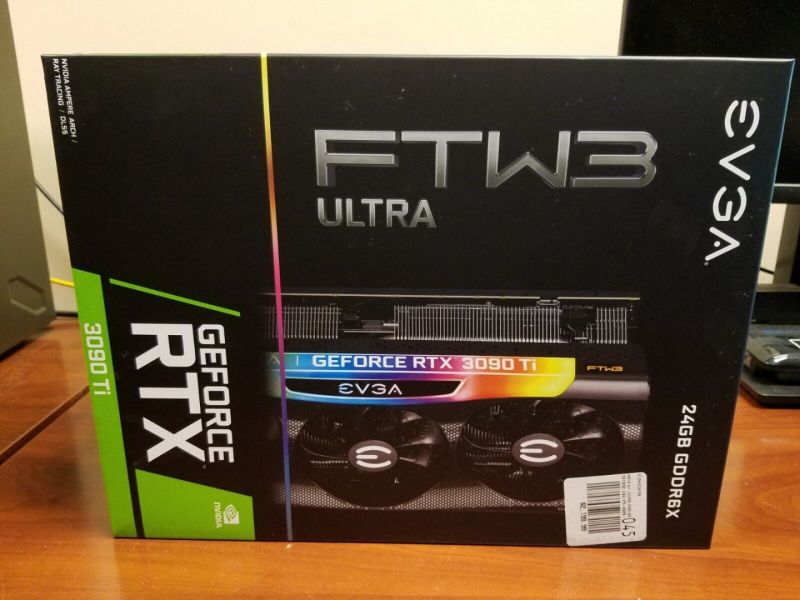 EVGA GeForce RTX 3090 FTW3 Ultra Gaming, 24GB GDDR6X-3