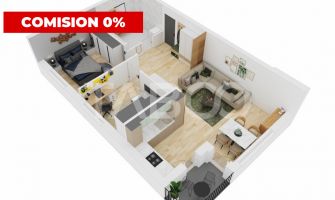 FARA COMISION - Apartament 3 camere 66 mpu balcon Doamna Stanca Sibiu