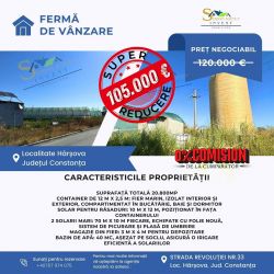 Fermă de vânzare în Hârșova