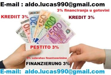 Finanțare serioasă la 3%