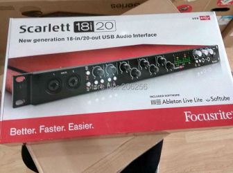 Focusrite Scarlett 18i8 Rednet X2P MP8R Ethernet 3rd gen usb audio int