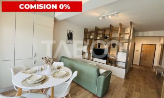 Garsoniera 38 mp cu terasa - incalzire in pardosea si aer conditionat