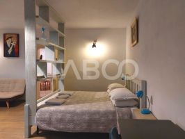 Garsoniera de inchiriat la casa camera bucatarie baie Lidl Cisnadie