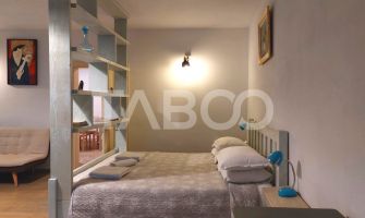 Garsoniera de inchiriat la casa camera bucatarie baie Lidl Cisnadie