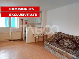 Garsoniera de vanzare 22 mp camera baie bucatarie balcon Cisnadie