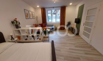 Garsoniera de vanzare 43 mpu pivnita zona Orasul de Jos Sibiu