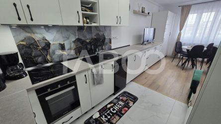 Garsoniera moderna de vanzare mobilata utilata in zona Lazaret Sibiu