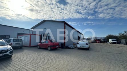 Hala cu acces direct din DnE1 industriala de vanzare Cristian Sibiu  