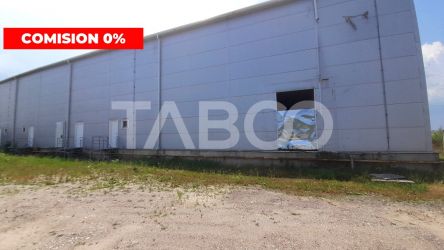 Hala de 1849 mp plus teren de inchiriat in zona Veterani Sibiu