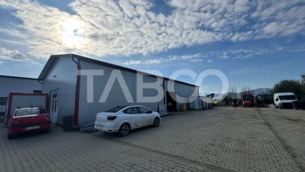 Hala industriala acces direct di  Dn E8 in Cristian Sibiu  de vanzare 
