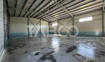 Hala industriala de inchiriat 528 mp utili zona Vest a Sibiului