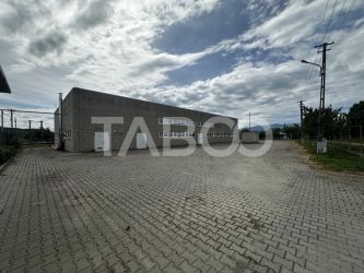 Hala industriala de inchiriat cu acces tir curte privata in Selimbar