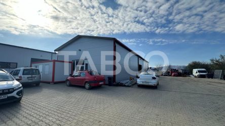Hala industriala de vanzare acces direct din Dn E8 in Cristian Sibiu 