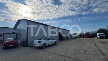 Hala industriala direct din DnE1 de vanzare acces  in Cristian Sibiu  