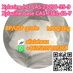 High purity Xylazine hcl cas 23076-35-9/Xylazine base cas 7361-61-7