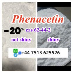 Hot sale cas 62-44-2 Phenacetin powder shiny /not shiny versions in st