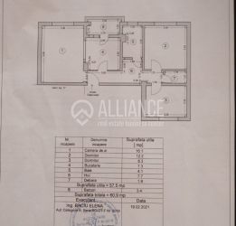 Inel 2 - Marvimex Apartament cu 3 camere Decomandate 