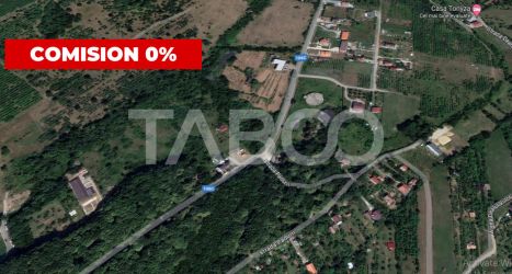 Investitie imobiliara Teren 14100 mp cu PUZ si PUD aprobat in Cisnadie