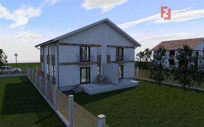 Jumatate duplex plan parter de vanzare in GHIRODA- ID V74