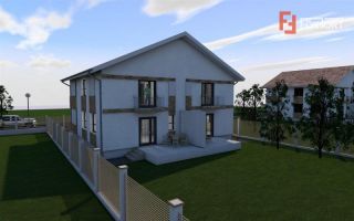 Jumatate duplex plan parter de vanzare in GHIRODA- ID V74