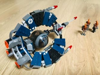 LEGO Star Wars 8086 Droid Tri-Fighter, 7-12ani, complet 100%