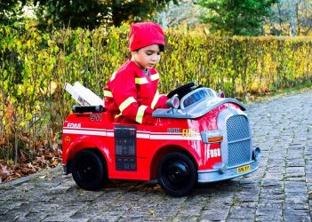 Masinuta de pompieri Kinderauto Patrol 2x 35W 12V