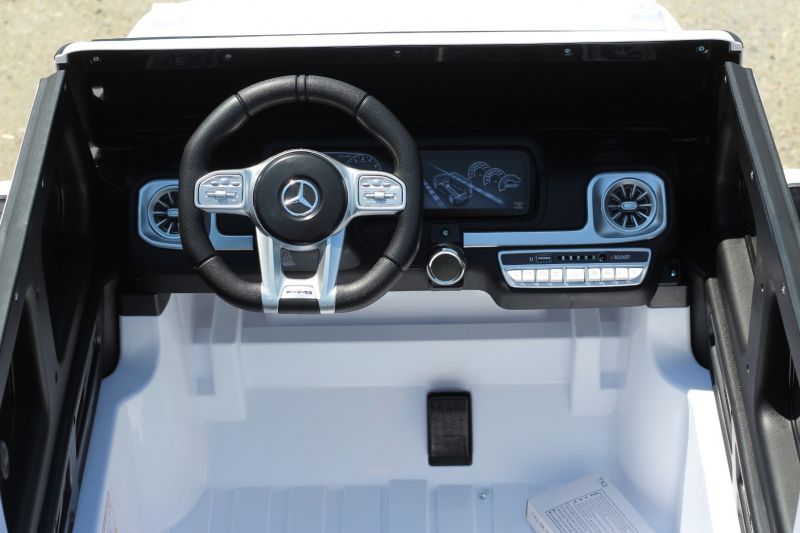 Masinuta electrica pentru 2 copii Mercedes G63 AMG 180W 4x4 XXL -6