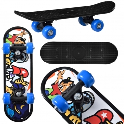 Mini skateboard - skateboard Motiv A Hippster, 44 x 13 x 10 cm