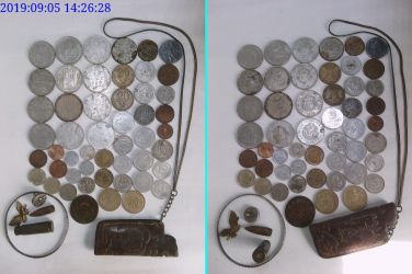 Monezi si diferite obiecte vechi colectie