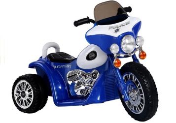 Motocicleta electrica pentru copii, POLICE JT568 35W STANDARD #Albastr