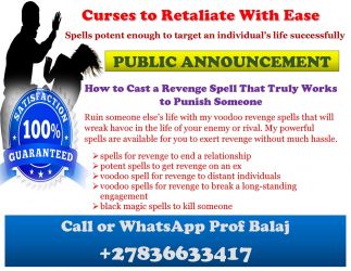 Need a Revenge Spell Now? Fast-Acting Powerful Rituals +27836633417