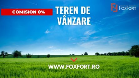 OCAZIE COMISION 0% - Vanzare teren intravilan Mosnita Noua, Rudicica