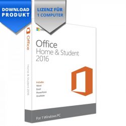 Office 2016 pro domácnosti a studenty 32/64bitová verze