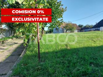 Oportunitate - Teren 1298 mp Cisnadie PUZ zona case noi utilitati 