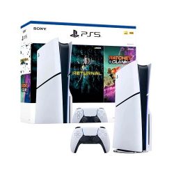 Original PS5 Slim 2TB Game Consoles With 5 games and Extra Controller 