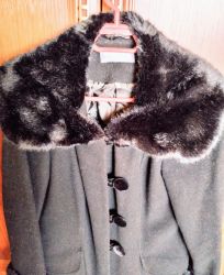 Palton nou Fany Lux Collection din lână mărimea 44 pentru femei 