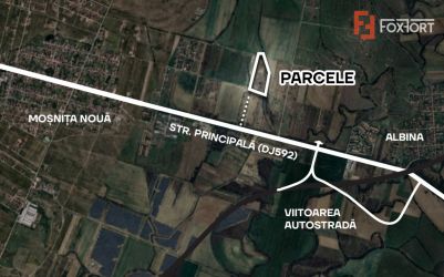 Parcele de vanzare cu toate utilitatile - Mosnita Noua