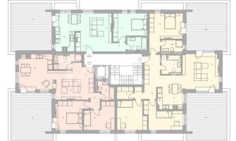 Penthouse 107 mp utili 2 terase 32 mp fiecare zona Turnisor Sibiu