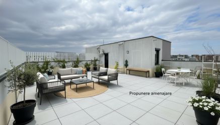 Penthouse cu terasă rooftop de 82 mp | Spațiu care se simte!