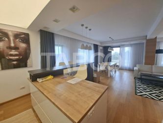 Penthouse de inchiriat 130mp terasa 30m zona Sub Arini Sibiu