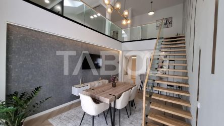 Penthouse lux ultrafinisat dotat si mobilat 2 nivele 131 mp si terasa