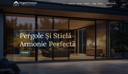 Pergole Premium - Fabricate in Romania